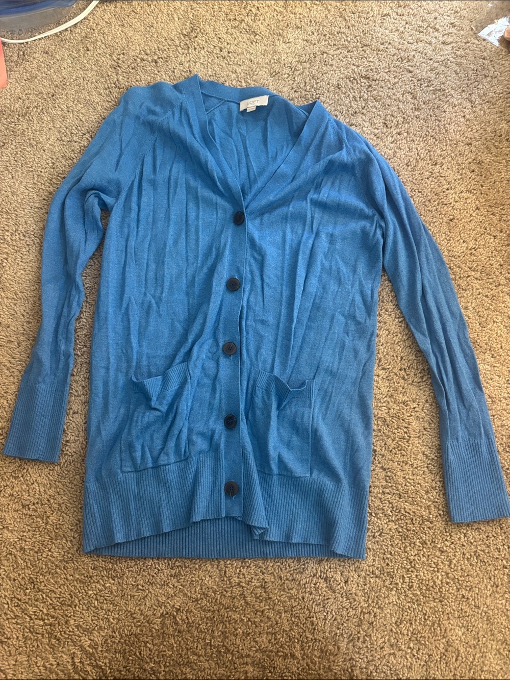 Loft Blue Cardigan